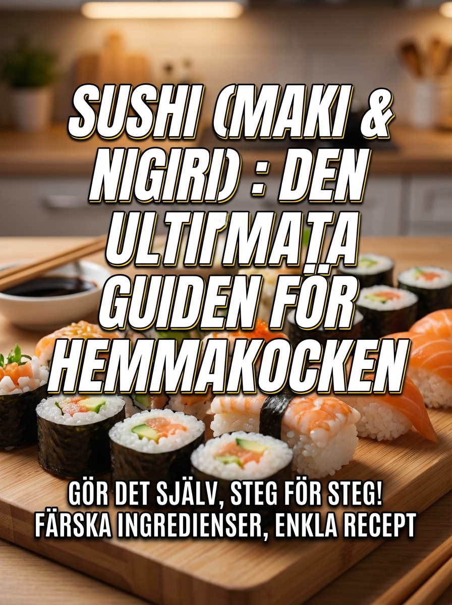 Sushi (Maki & Nigiri): den ultimata guiden för hemmakocken